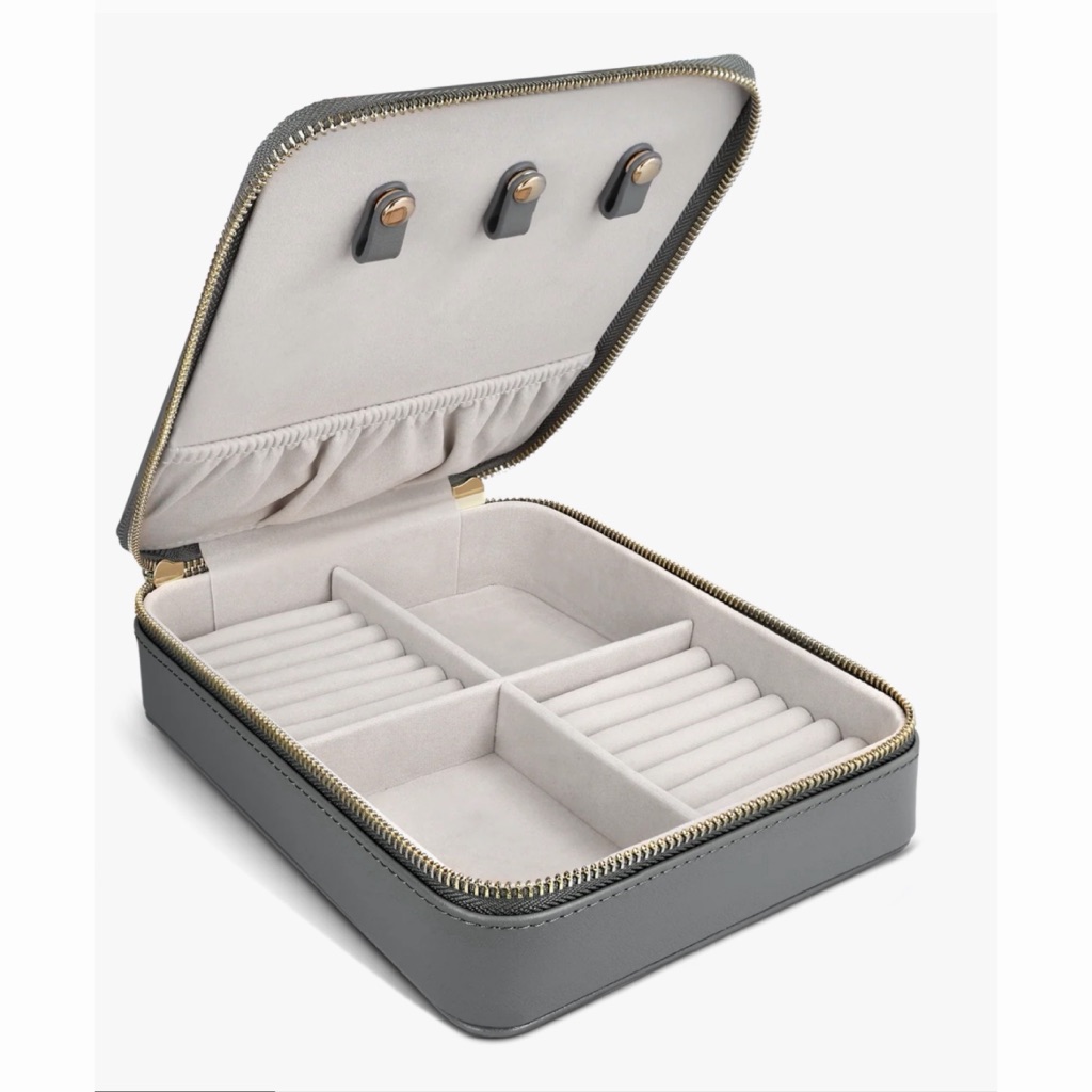 Idyl Brand New Elegant Jewelry Organizer Stormy Gray